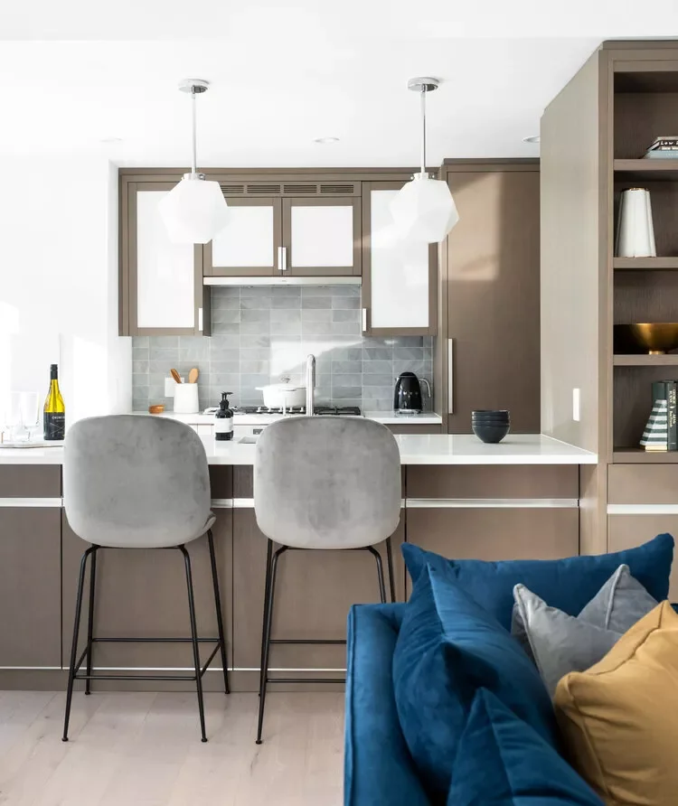 64 Stunning Kitchen Cabinet Ideas to Transform Your Space Contrasting Cabinet Doors