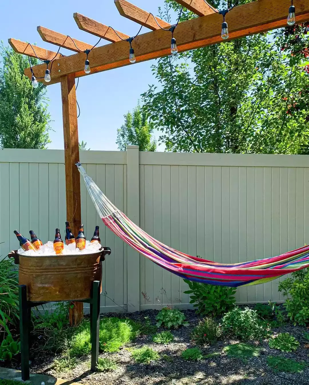 29 Stunning Backyard Hammock Ideas to Create Your Perfect Relaxation Retreat 23 Cool Drinks Ahead