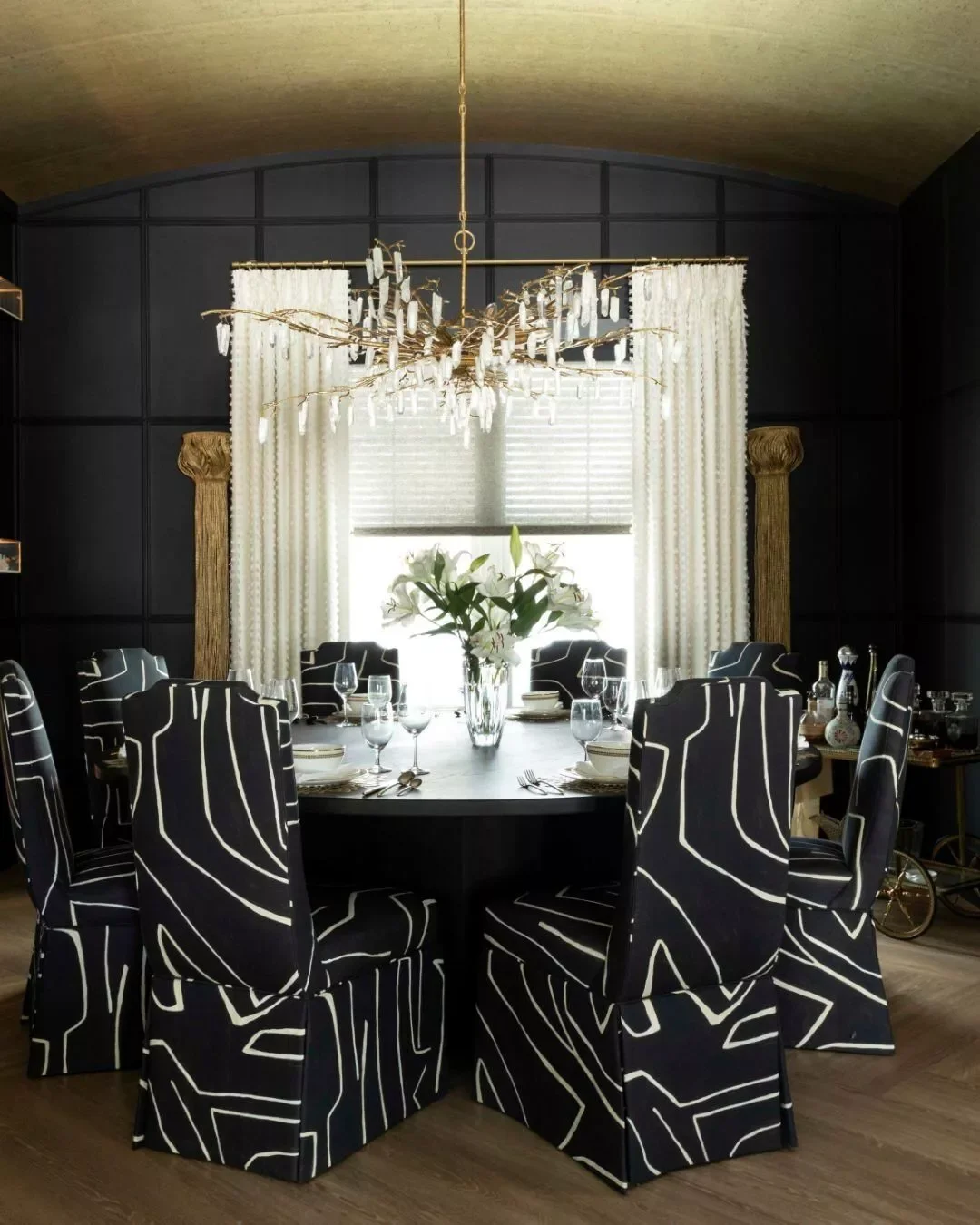 40 Stunning Ceiling Design Ideas to Transform Any Room 35 Cork Style Wallpaper Ceiling