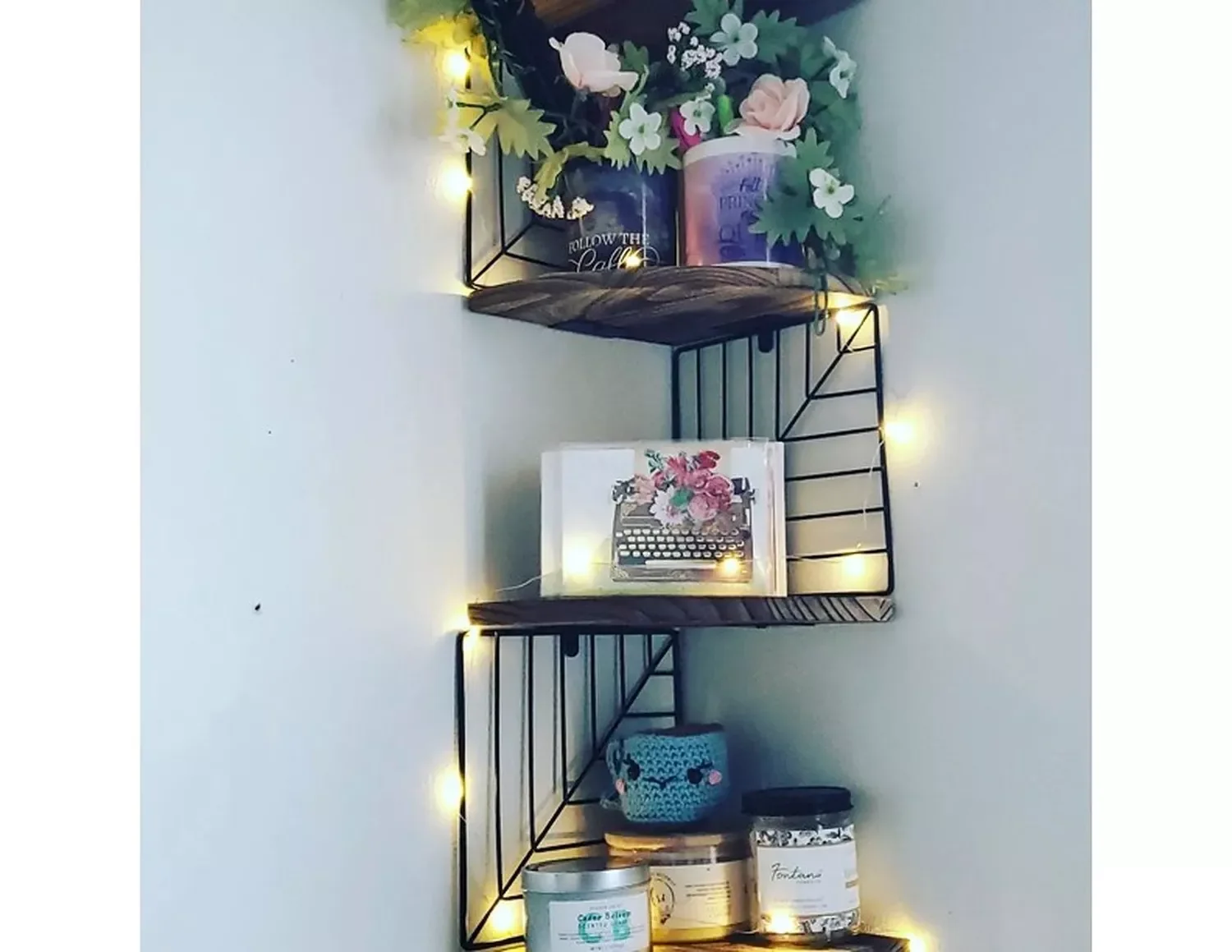47 Creative Corner Shelf Ideas That'll Transform Your Space Corner Shelf Lights