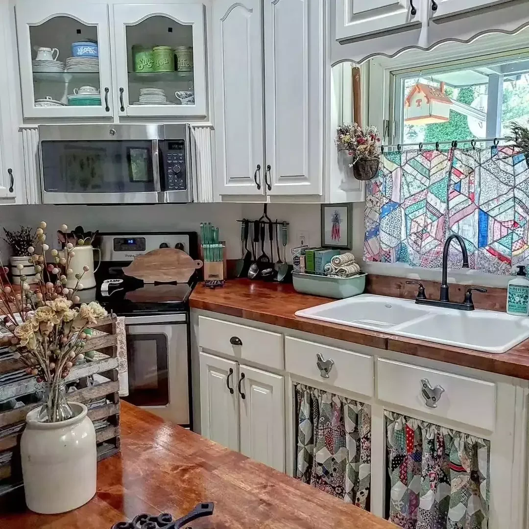 15 Rustic Kitchen Cabinet Ideas That'll Transform Your Cooking Space Country Charm