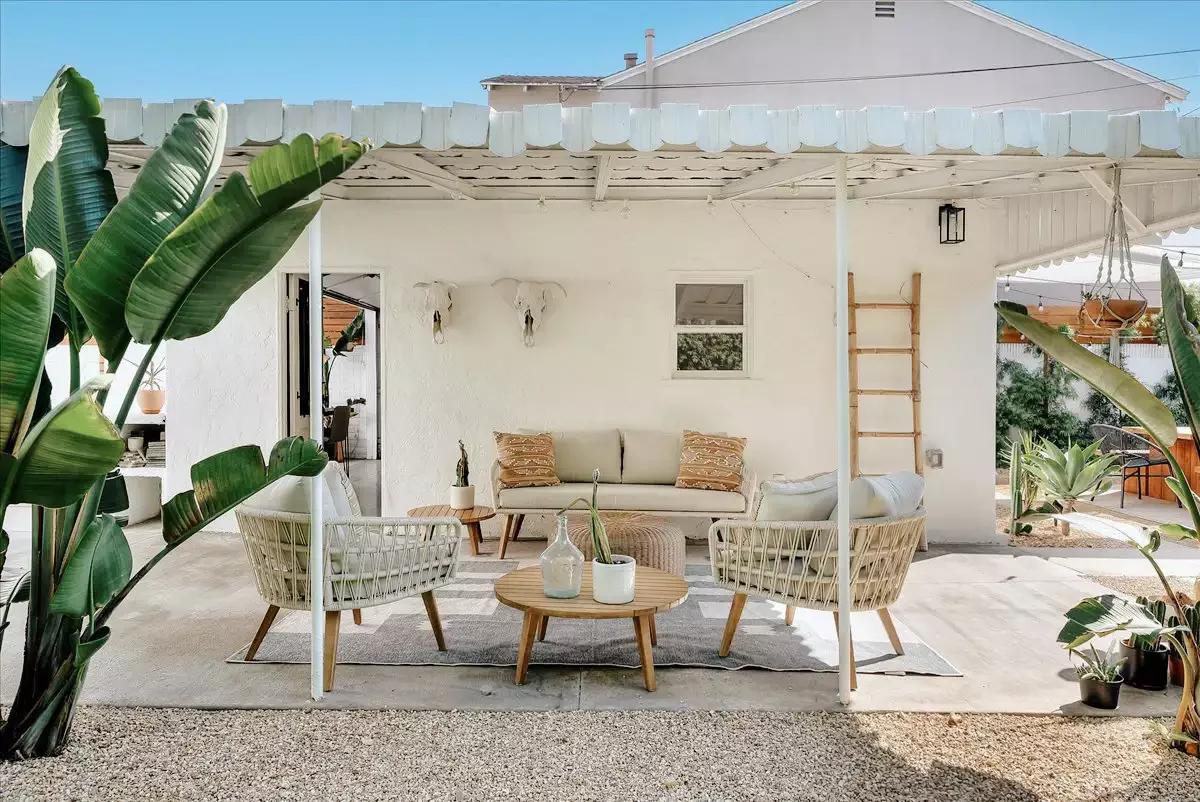 54 Small Patio Ideas That Will Transform Your Outdoor Space Cover Wtih a Canopy
