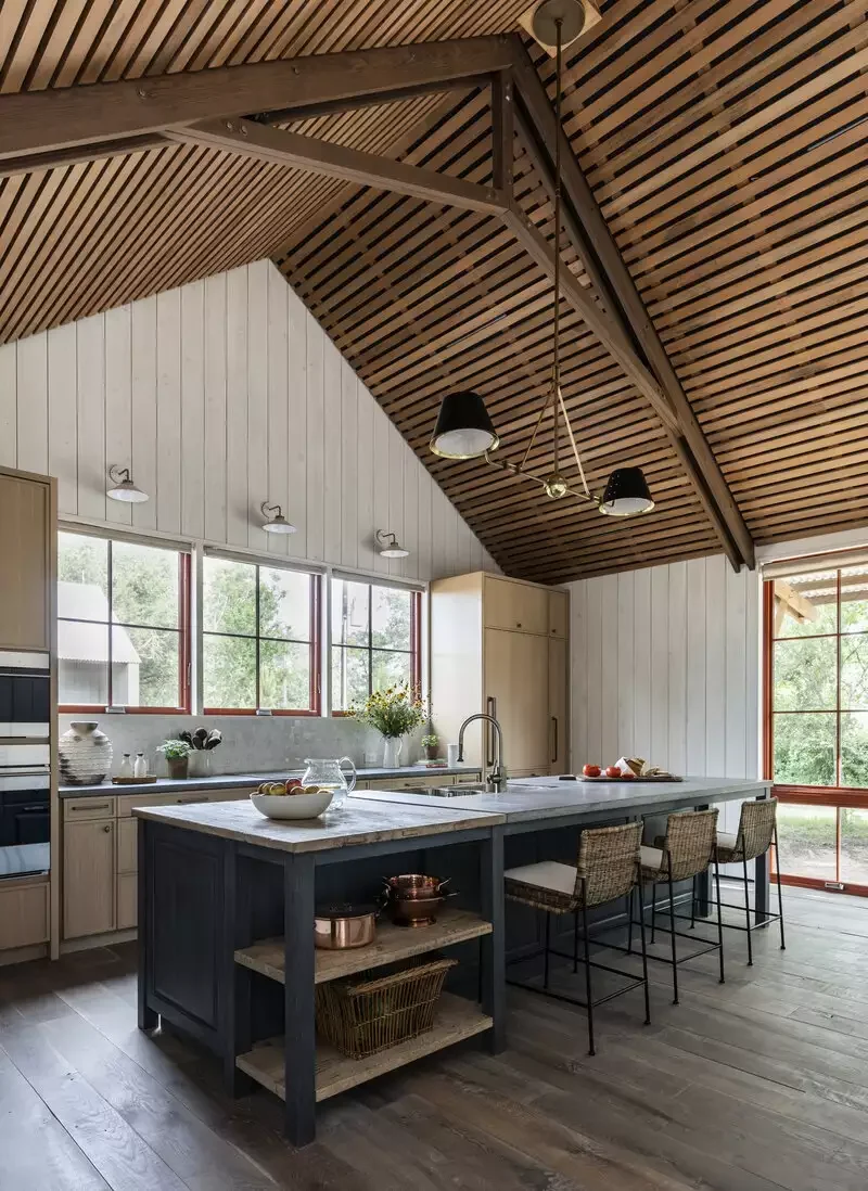 55 Wood Slat Wall Accent Ideas That Make Any Room Look Incredible Cover a Vaulted Ceiling