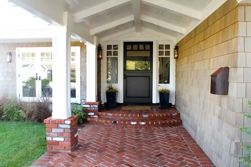 30 Front Walkway Ideas That Will Transform Your Home's First Impression Covered Front Walkway