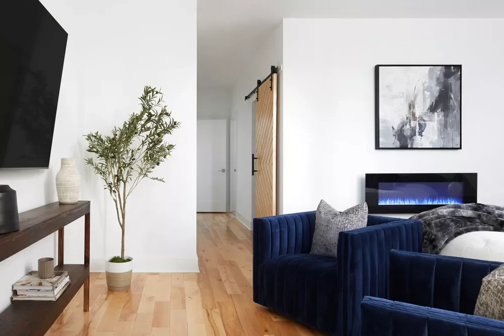23 Stunning Blue and Gray Living Room Design Ideas You'll Love 14 Cozy Up With the Essentials