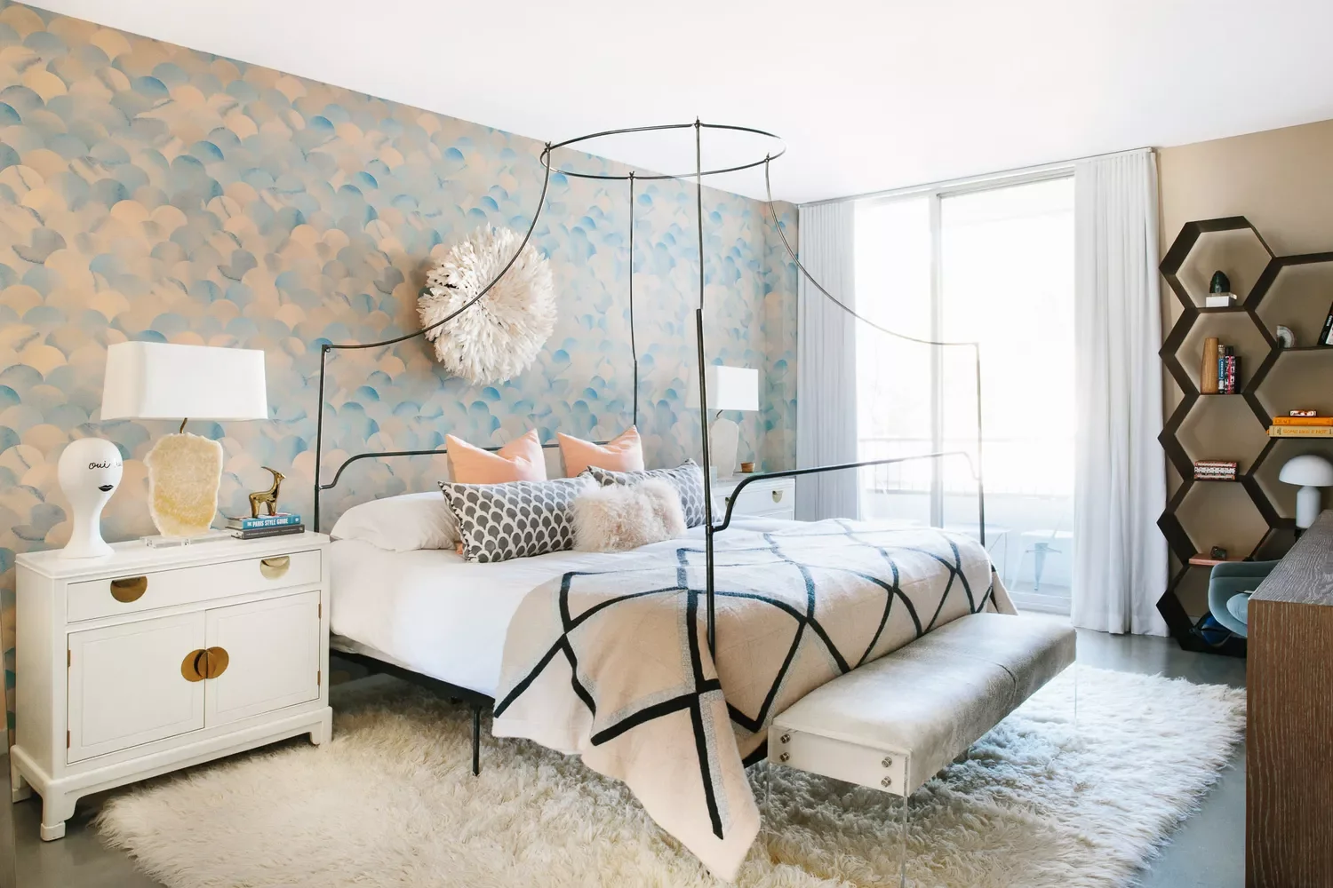 37 Beautiful Aesthetic Bedroom Ideas to Transform Your Space 36 Craft a Romantic Bed Canopy