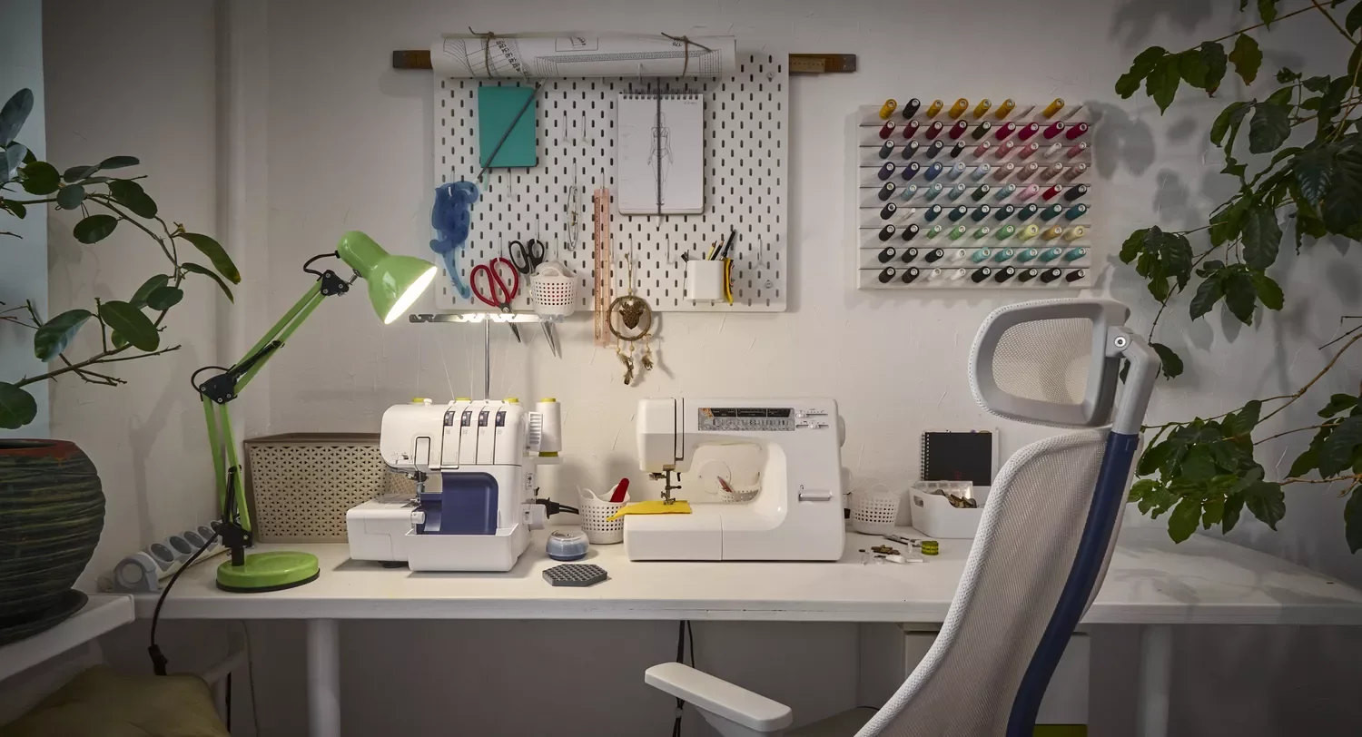 25 Brilliant Small Craft Room Ideas That Will Spark Your Creative Fire Create Designated Work Stations