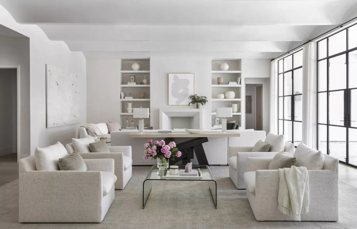 92 Living Room Styling Ideas That Will Transform Your Space Create Double Seating Zones