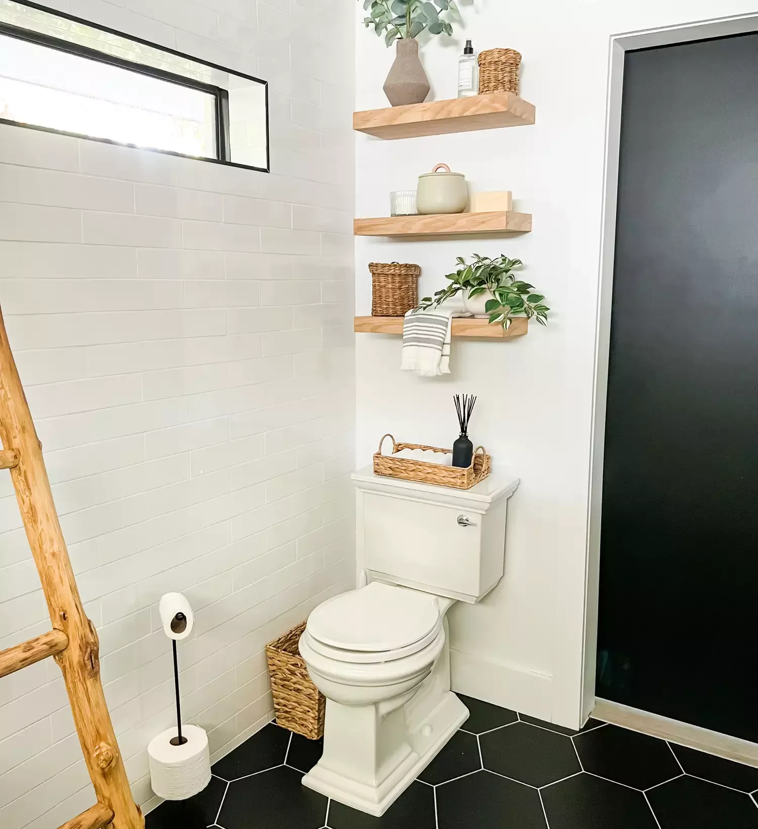30 Creative Floating Shelf Ideas to Transform Every Room in Your Home Create Over-the-Toilet Storage