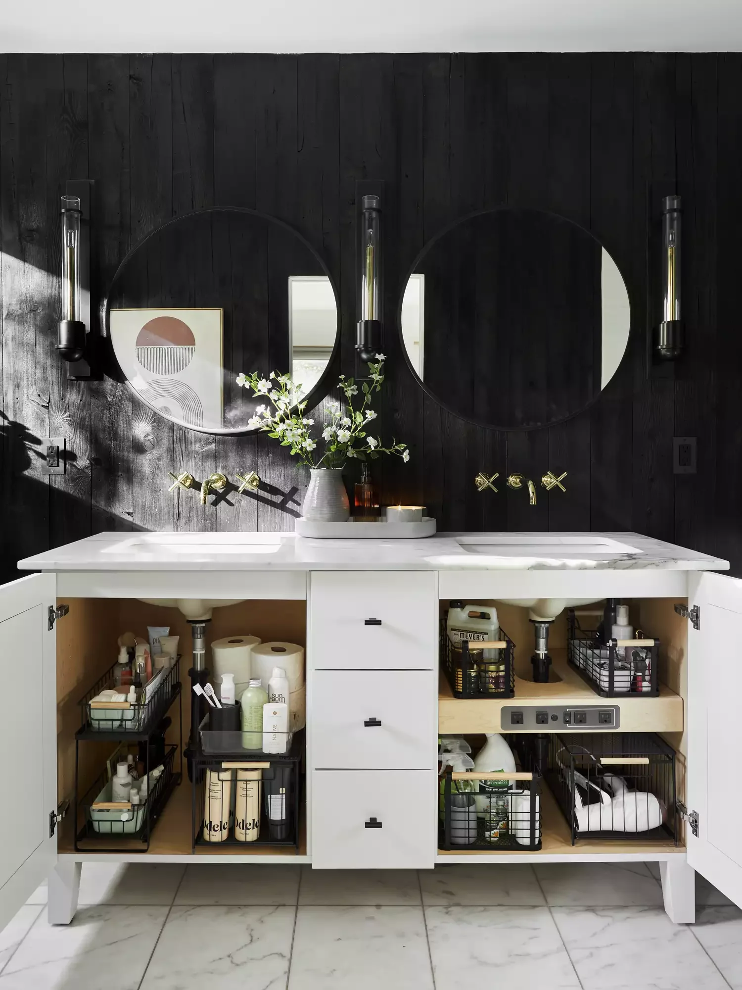 20 Smart Ways to Transform Your Bathroom Cabinet Storage Create Separate Storage
