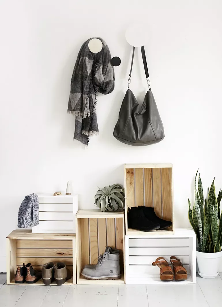 26 Clever DIY Storage Solutions to Transform Your Small Space on a Budget Create Shoe and Bag Storage