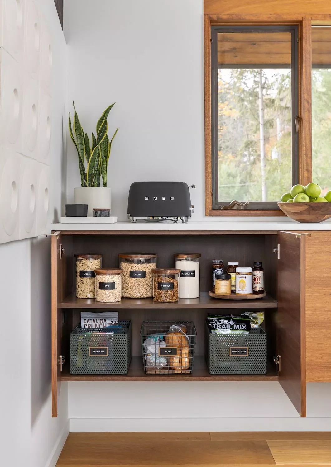 58 Smart Kitchen Organization Ideas That Will Transform Your Space Into a Clutter-Free Haven Create a Cabinet Pantry