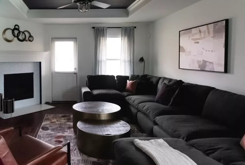 41 Stunning Black Sofa Living Room Ideas That Will Transform Your Space 20 Create a Cave-Like Space
