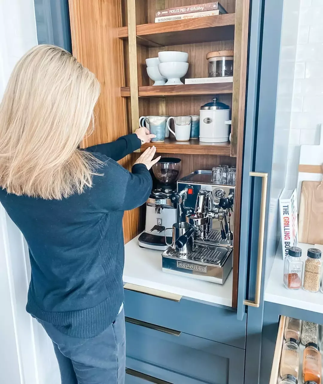 28 Kitchen Cabinet Organization Ideas That Will Transform Your Space Create a Coffee Cabinet