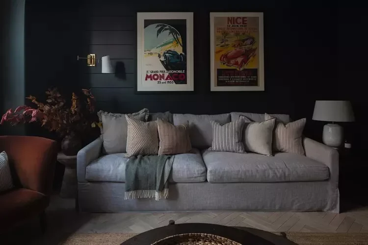 30 Dark and Dramatic Living Rooms That Will Transform Your Space Create a Cozy Hideaway