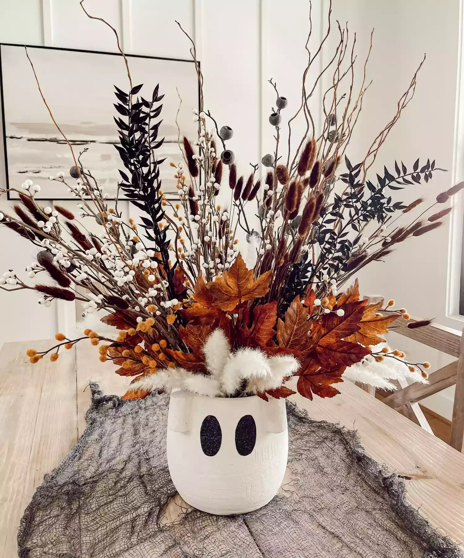 18 Halloween Centerpiece Ideas You Can Create in Under an Hour Create a Cute Centerpiece