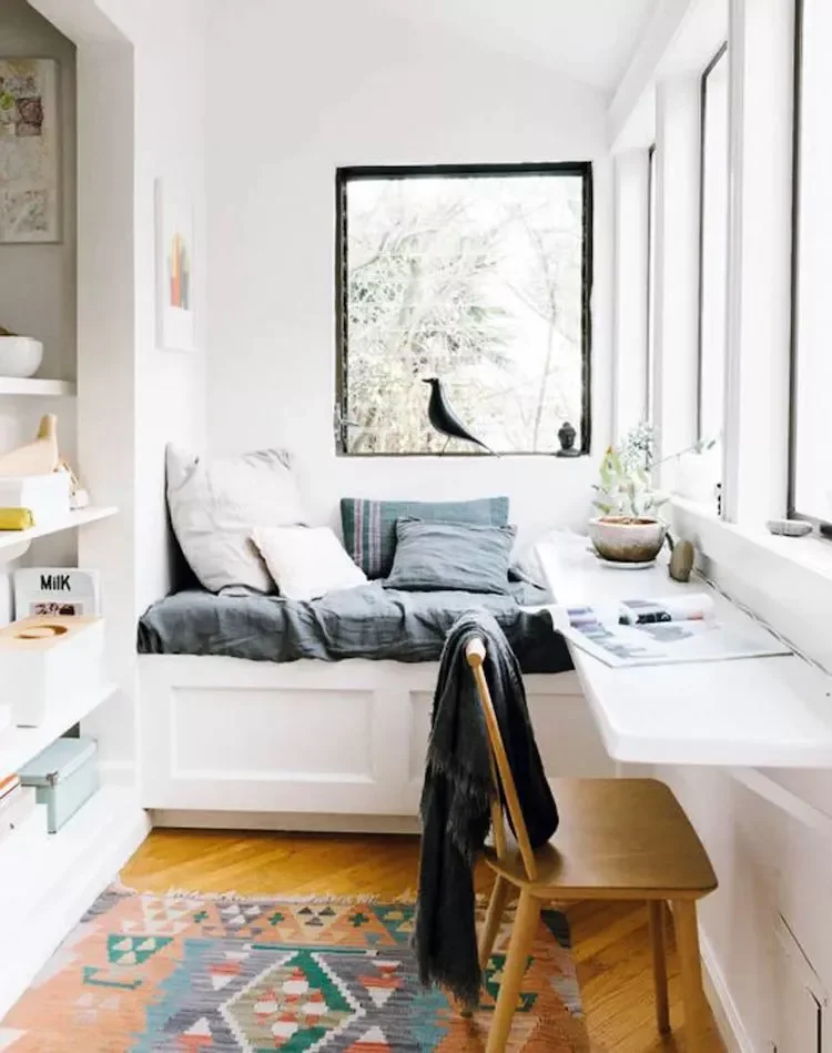 36 Cozy Window Seat Ideas That Will Transform Any Space in Your Home 17 Create a Daybed Hybrid