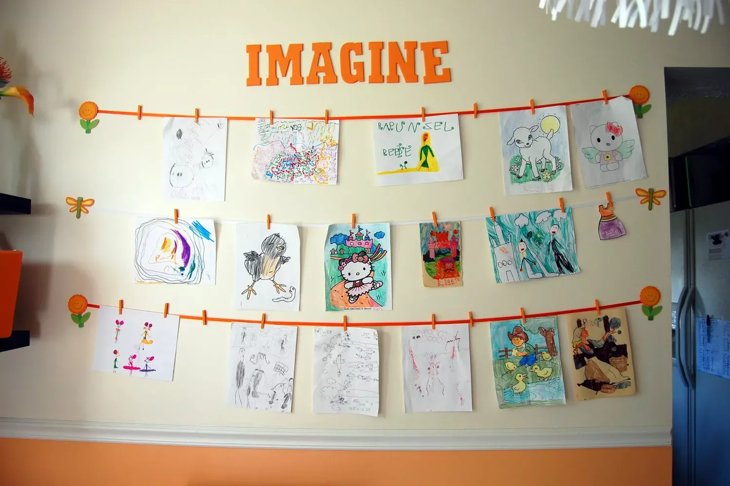 49 Brilliant Storage Solutions to Transform Every Room in Your Home Create a Gallery Wall for Kids