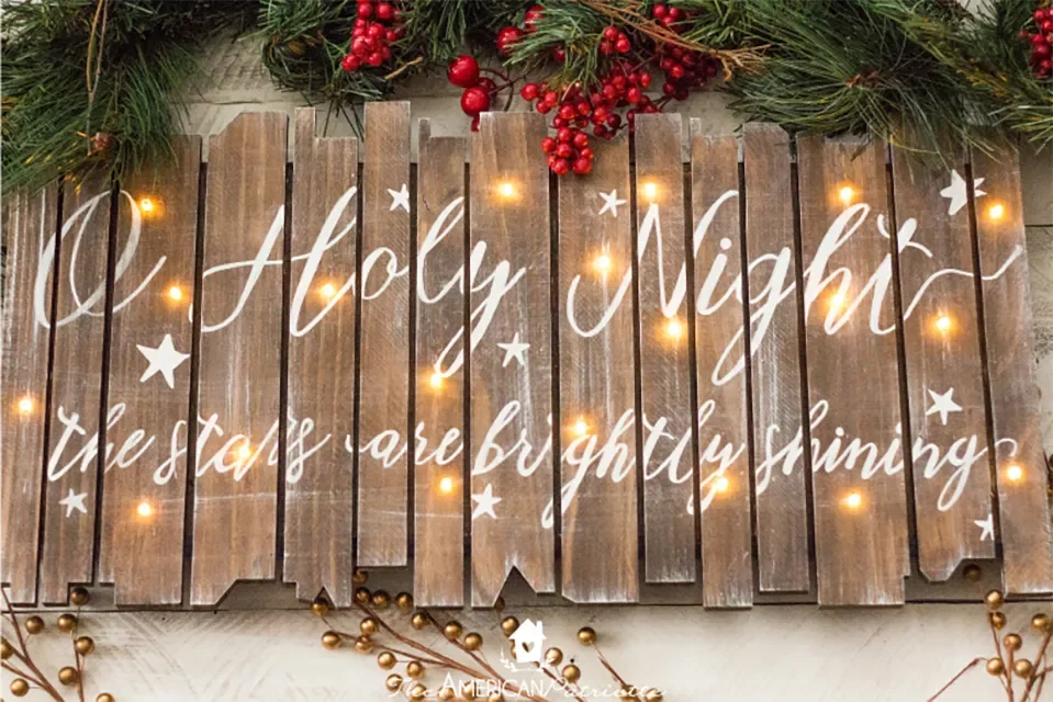31 DIY Christmas Sign Ideas That Look Professionally Made Create a Glow