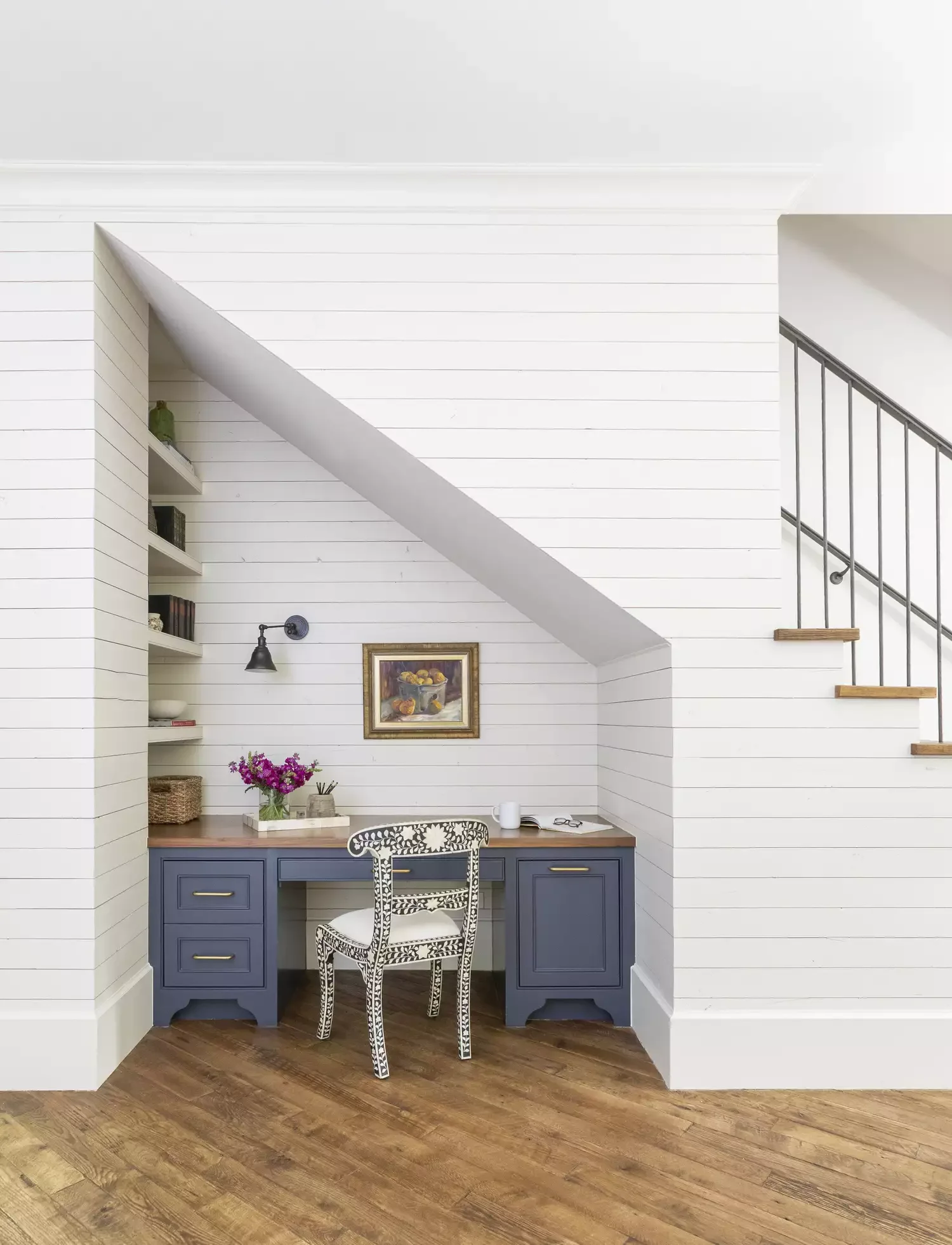27 Clever Under-Stair Storage Solutions That Transform Wasted Space Create a Home Office Niche