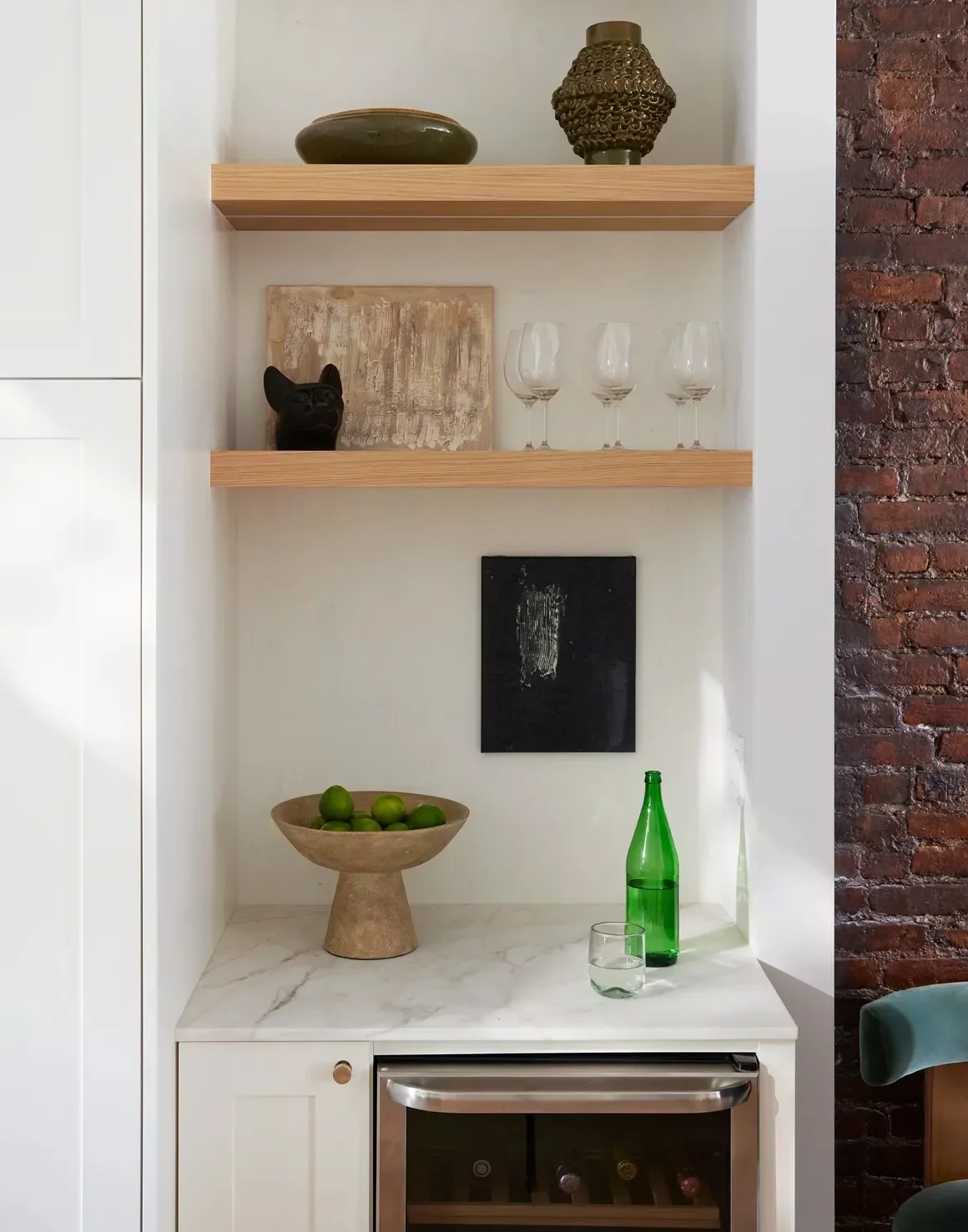 75 Stunning Home Bar Ideas to Transform Your Space Into an Entertainment Haven 13 Create a Kitchen Mini Bar
