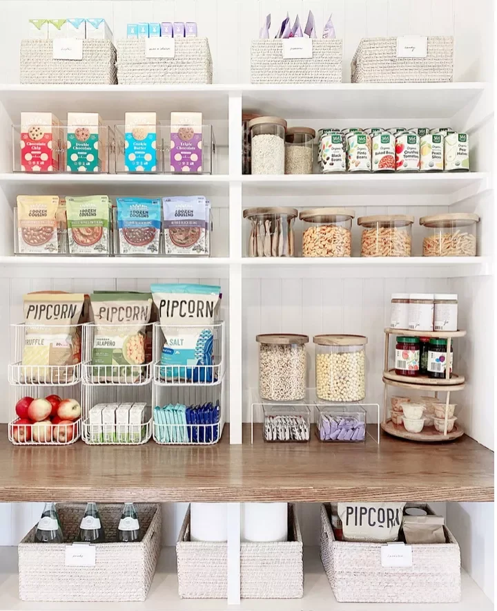 58 Smart Kitchen Organization Ideas That Will Transform Your Space Into a Clutter-Free Haven Create a Lunch Station