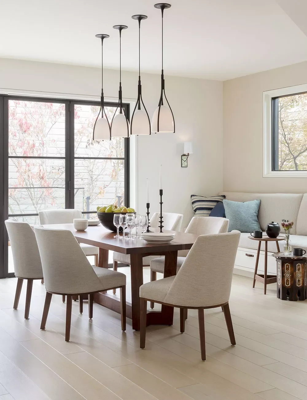 37 Creative Banquette Seating Ideas to Transform Your Home into a Cozy Cafe 17 Create a Modern Lounge Feel