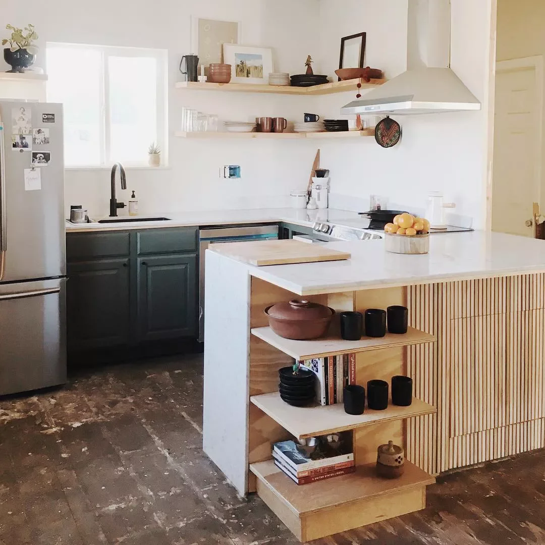 37 Stunning Green Kitchen Cabinet Ideas That Will Transform Your Space Create a Modern Rustic Look