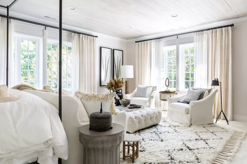40 Modern Bedroom Ideas That Will Wake Up Your Space 16 Create a Seating Area