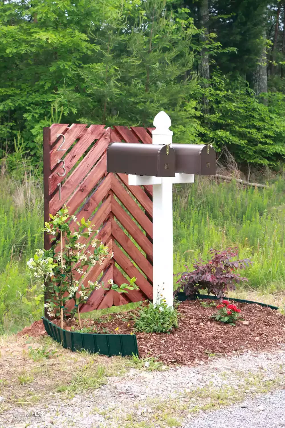 40 Creative House Number Ideas That Will Transform Your Home's Curb Appeal Create a Standalone Spot