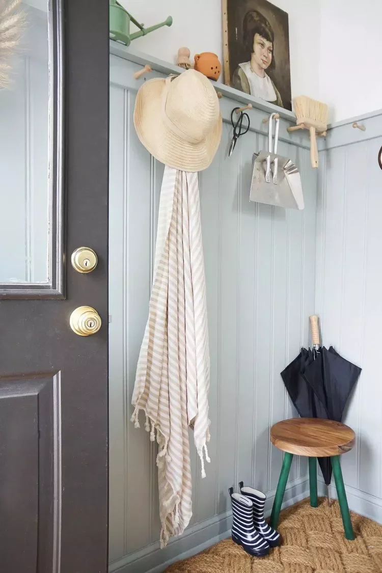 53 Fresh Summer Home Decor Ideas That'll Transform Your Space 47 Create a Useful Entryway