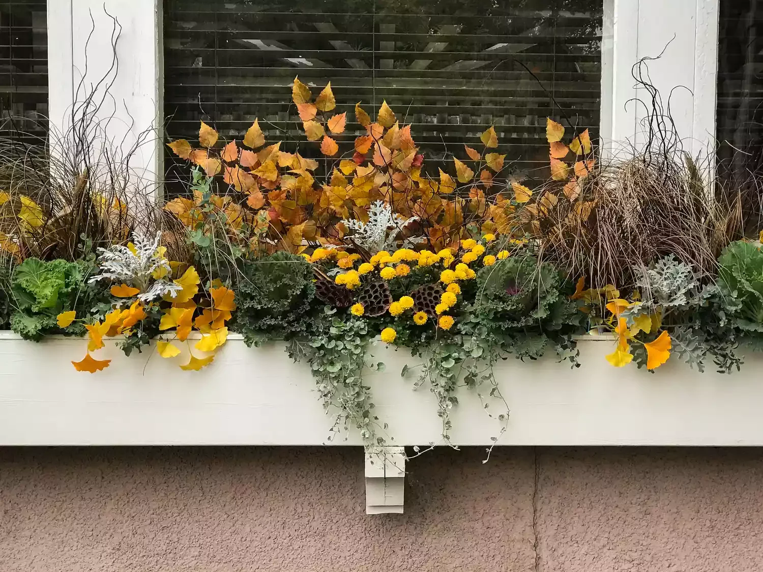 30 Stunning Fall Decor Ideas to Transform Your Outdoor Space Into an Autumn Paradise 15 Create a Window Box Display