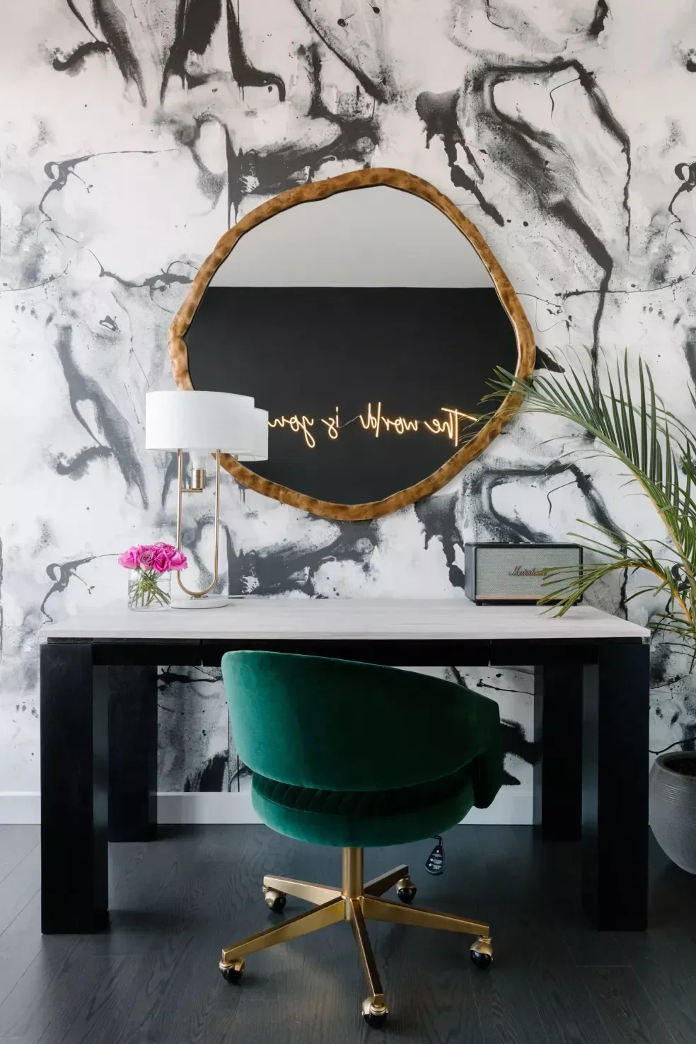 67 Stylish Modern Home Office Ideas That Make Working From Home a Joy Create an At-Home Hot Desk