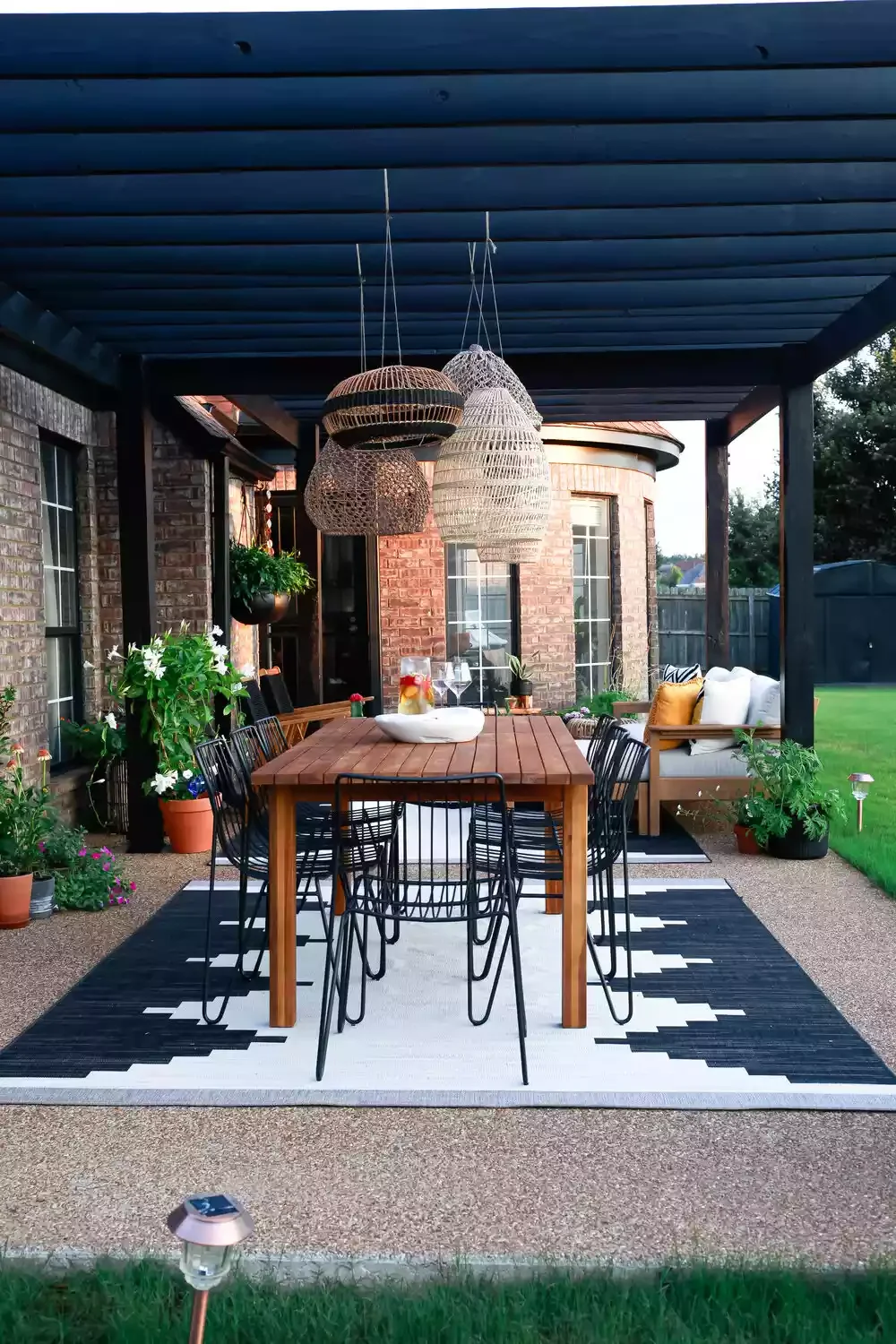 24 Stunning Gazebo Lighting Ideas That Will Transform Your Outdoor Space 9 Create an Eclectic Lighting Mix