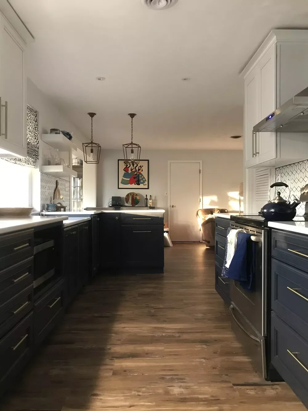 46 Galley Kitchen Design Ideas That Maximize Style and Function 12 Create an End Point
