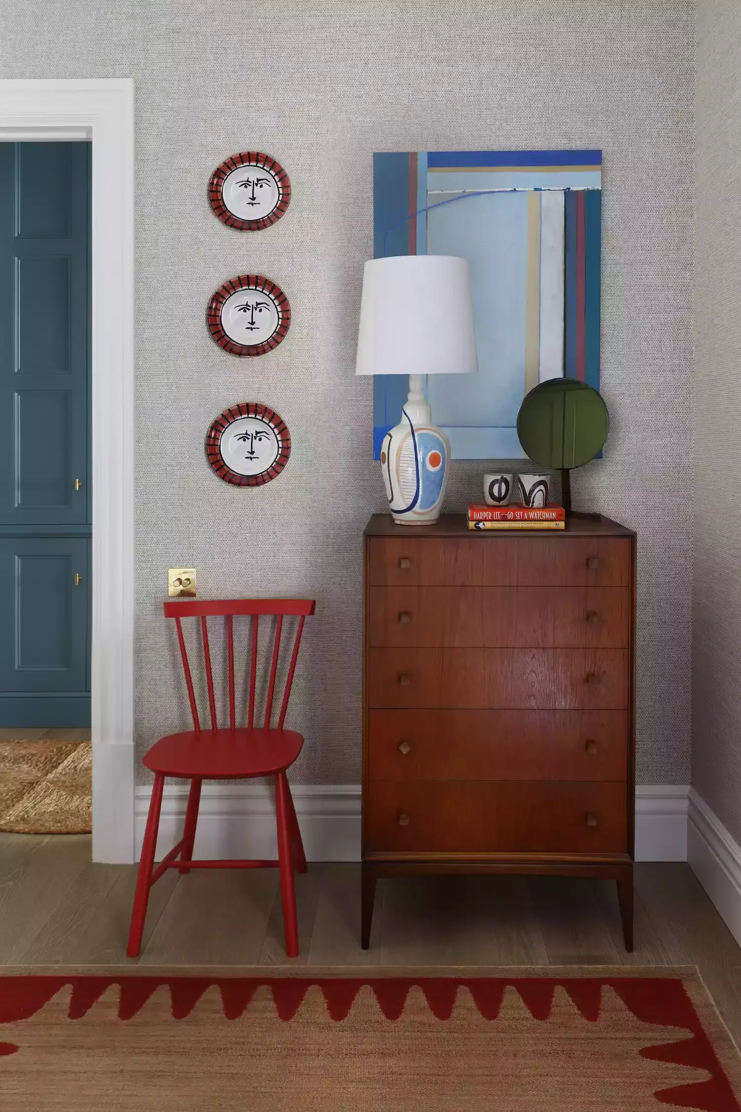 36 Beautiful Dresser Styling Ideas That Will Transform Your Bedroom 33 Create an Eye-Catching Vignette