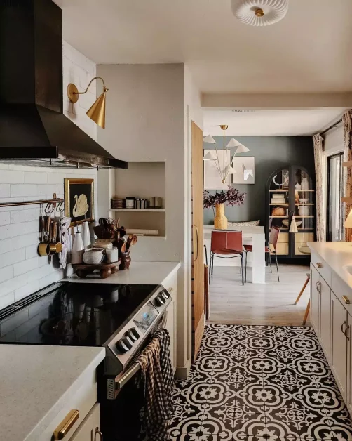 30 Budget-Friendly Small Galley Kitchen Ideas That Actually Work 16 Creative Niche Storage Space