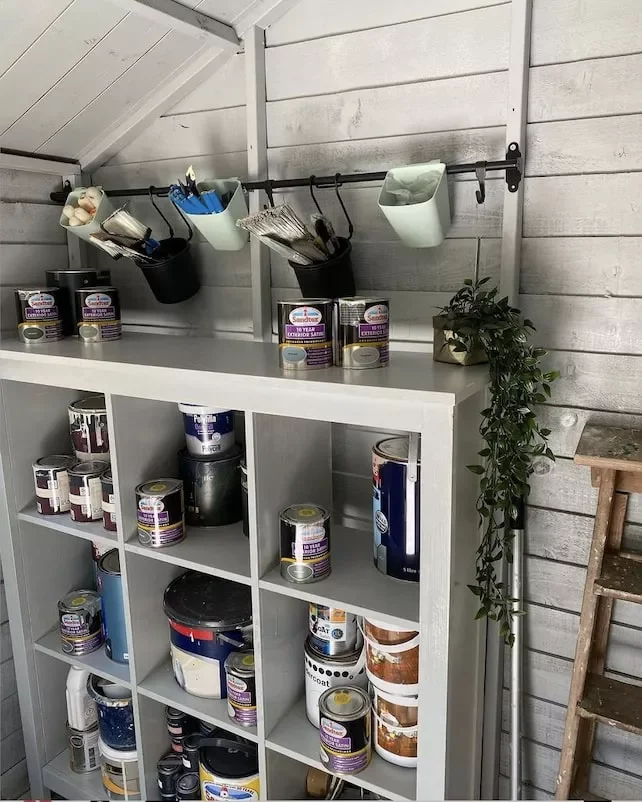 25 Smart Shed Storage Solutions to Transform Your Space Cubbie Shelves