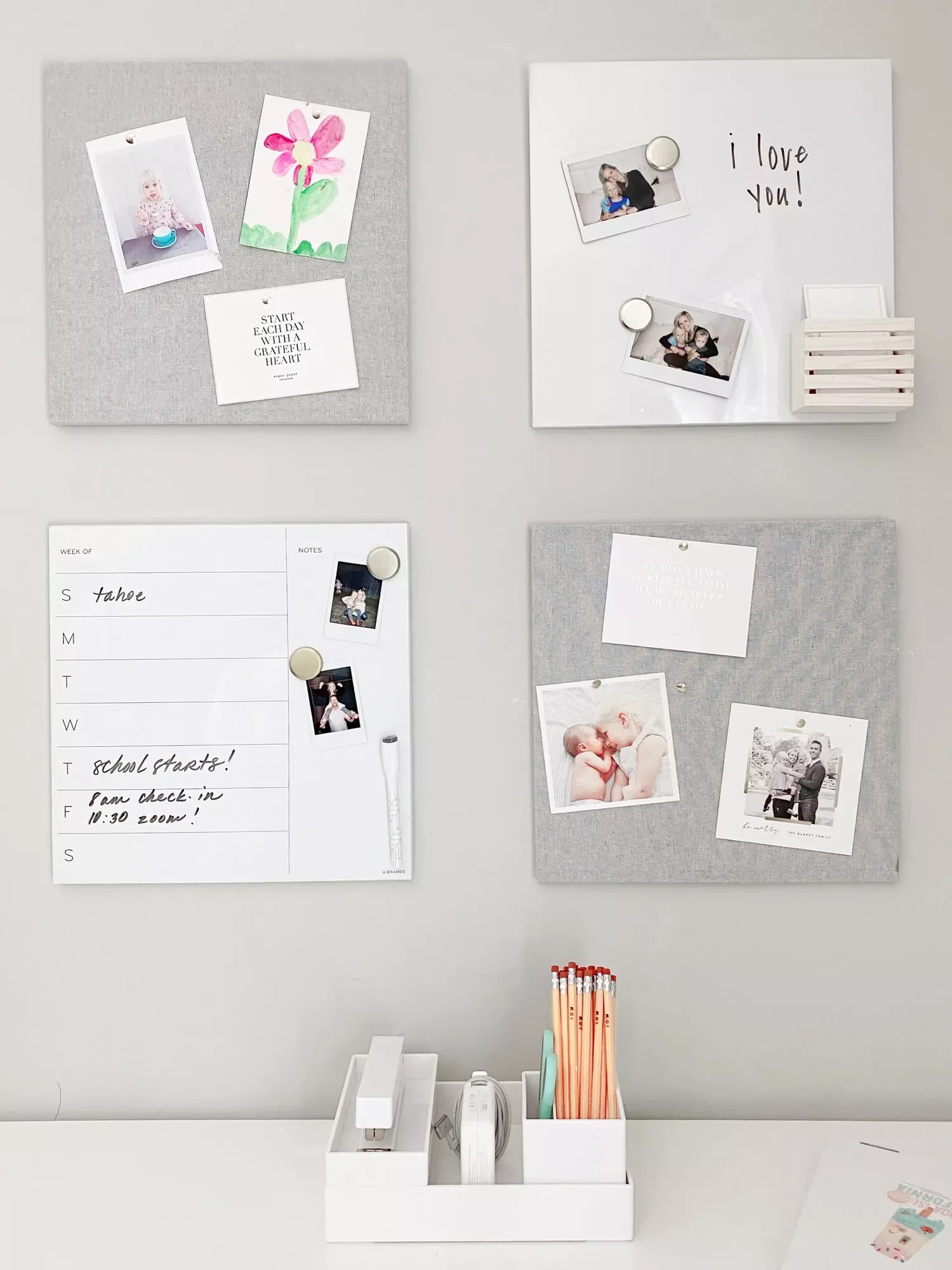 22 Creative Ways to Organize and Display Your Photo Collection at Home 8 Curate an Inspiration Board