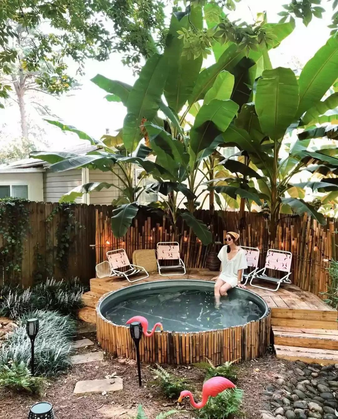 30 Stunning Above-Ground Pool Ideas That'll Transform Your Backyard 15 Curved Deck
