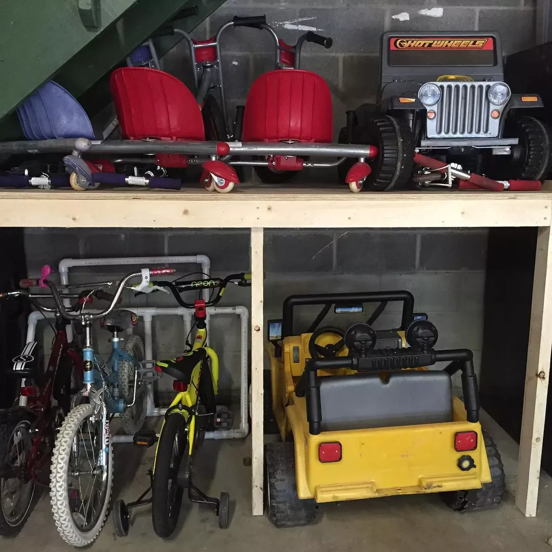 14 Smart Lawn Mower Storage Solutions That Transform Your Home Custom Built Shelving