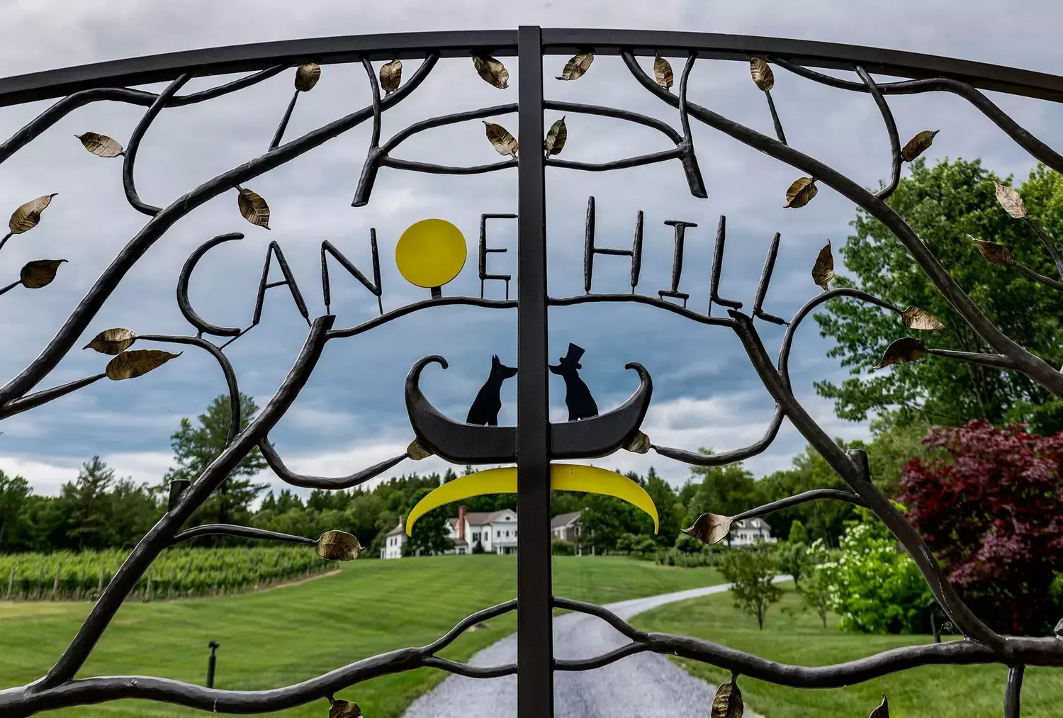 Custom Sign Driveway Gate