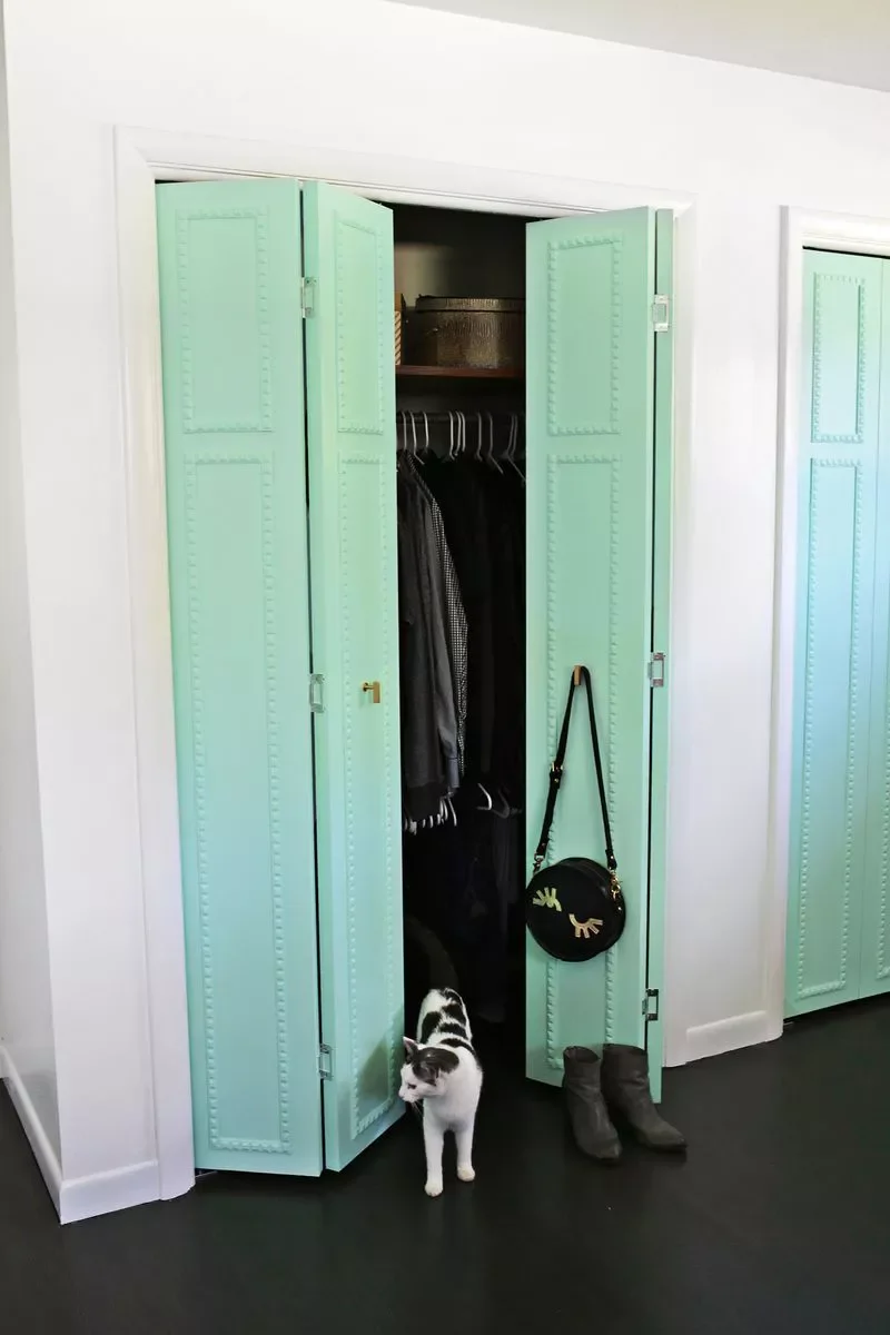 47 Smart Closet Solutions That Will Transform Your Storage Space Customize Doors With Trim