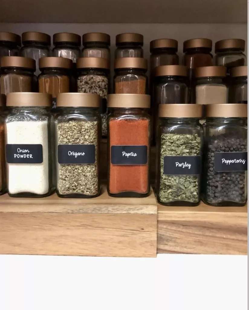 20 Creative Spice Organization Ideas That Will Transform Your Kitchen Customize Your Own Labels