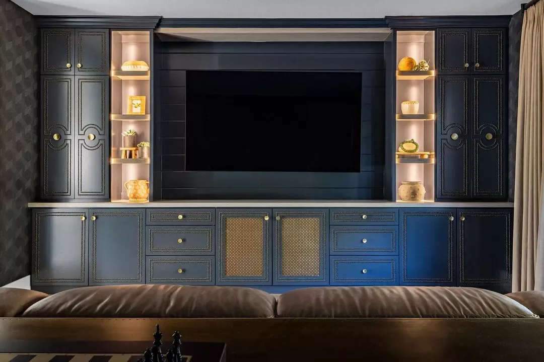 22 Media Room Ideas That Will Transform Your Home Entertainment Space 14 Customize the Cabinets