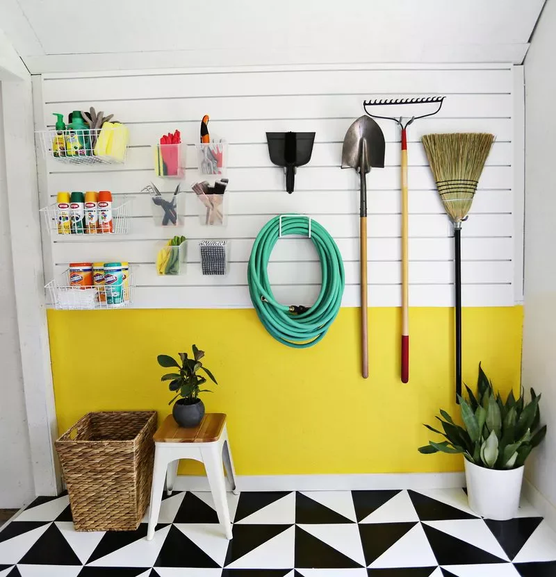 52 Creative DIY Garage Organization Ideas That Transform Your Space Customized Slatwall
