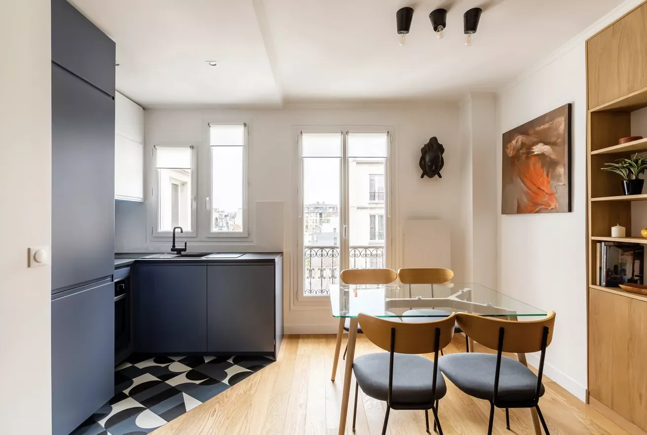 40 Stunning Kitchen Floor Tile Ideas That Will Transform Your Space 37 Cut the Corners