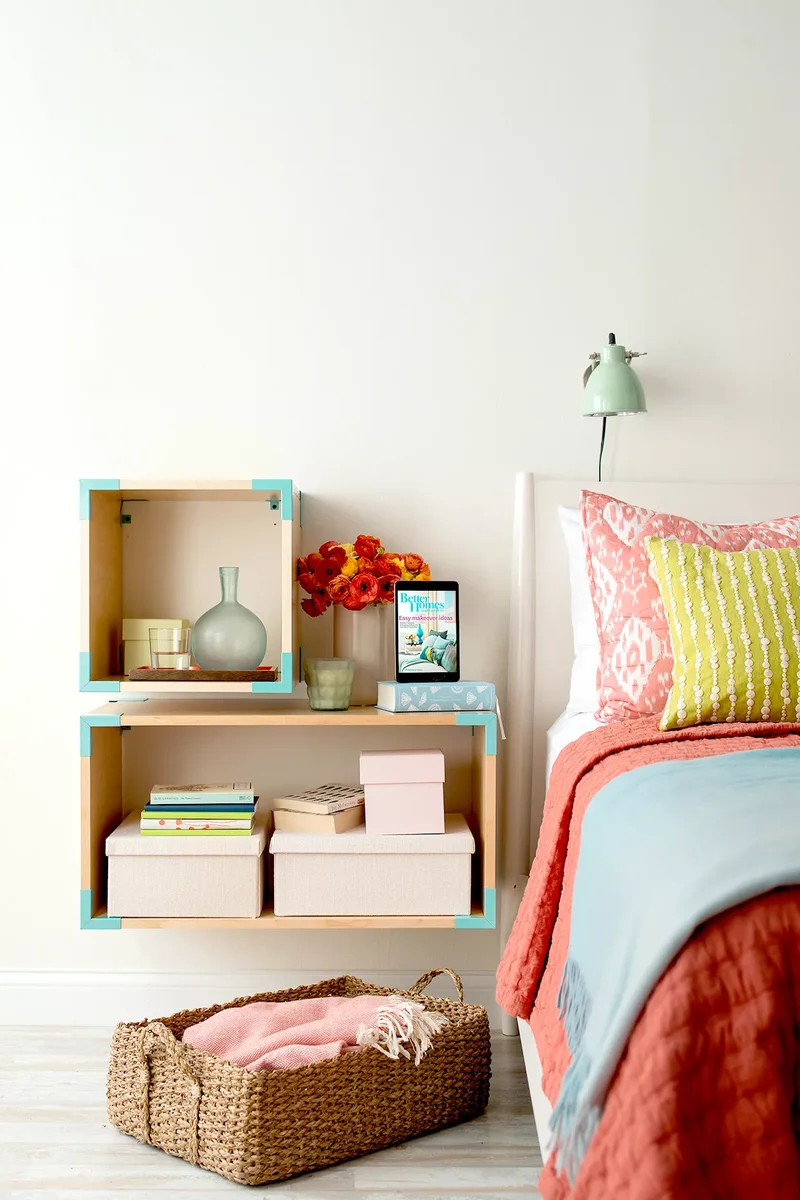22 Smart Bedroom Storage Solutions for Better Organization 16 DIY Bedside Storage