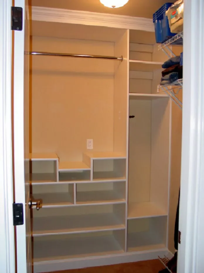 30 Closet DIY Projects You Can Actually Tackle This Weekend DIY Closet Charging Station