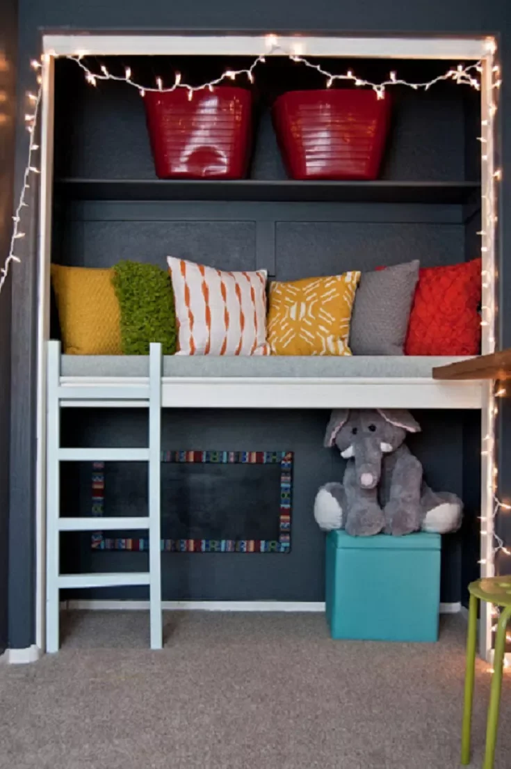 30 Closet DIY Projects You Can Actually Tackle This Weekend DIY Closet Fort